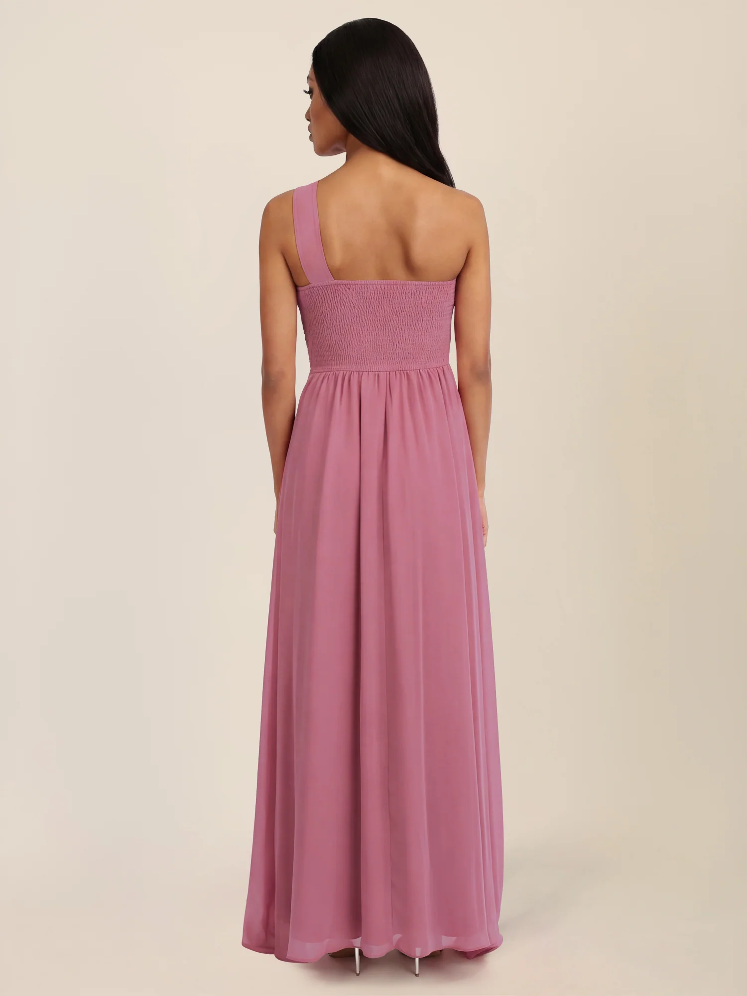 APART Abendkleid mit One-Shoulder-Design | rosé - Image 2