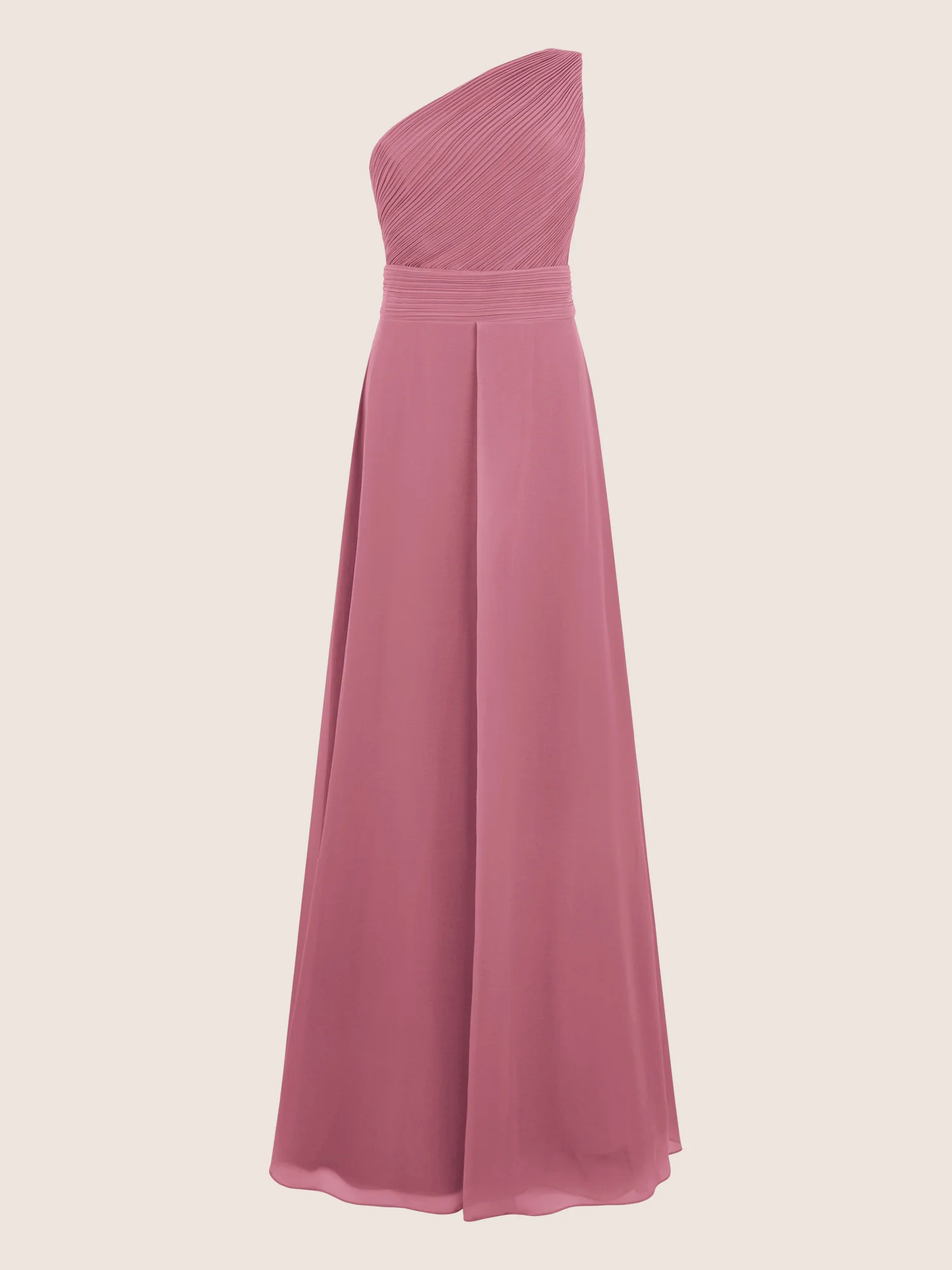 APART Abendkleid mit One-Shoulder-Design | rosé - Image 3