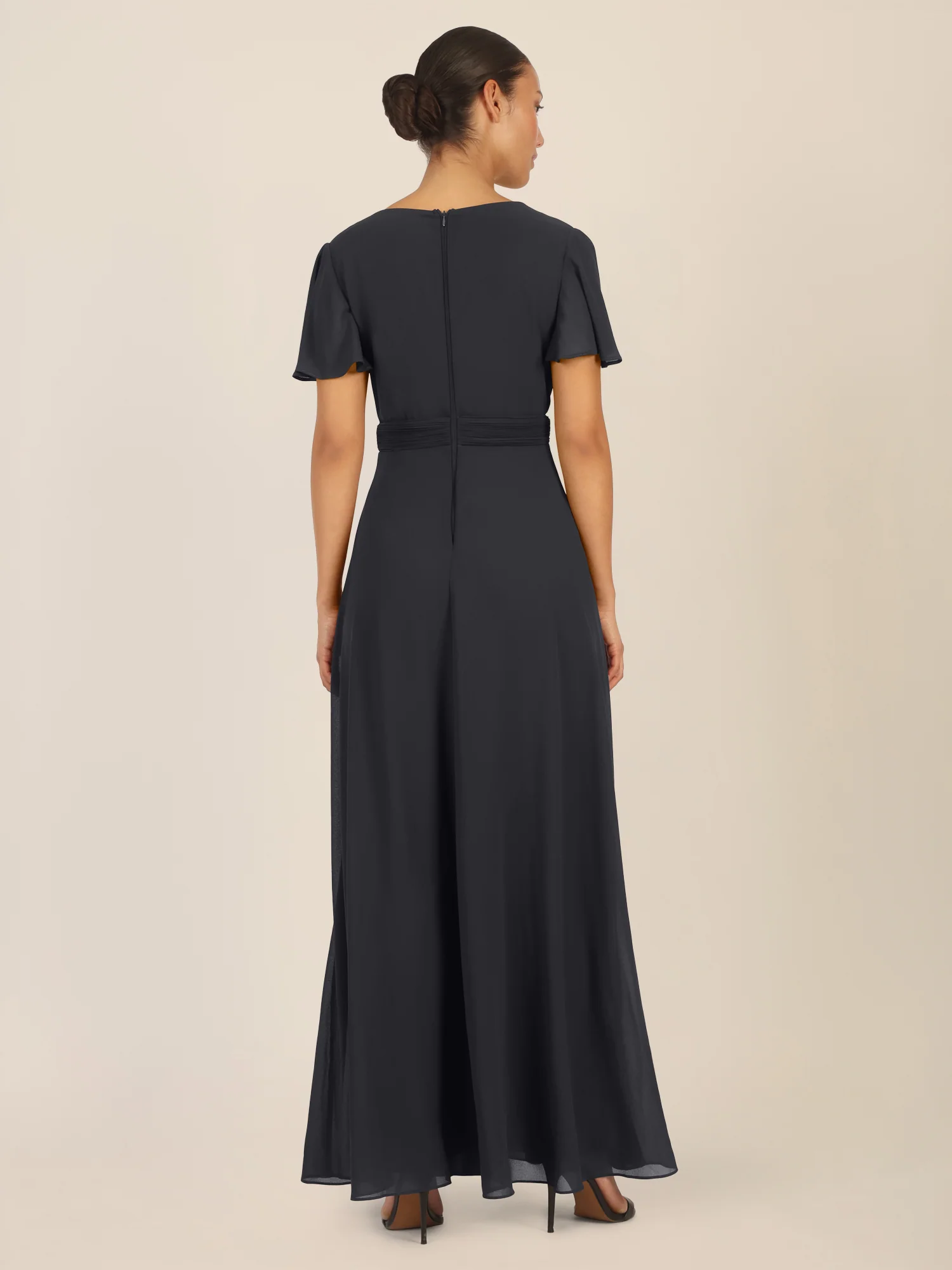 APART Chiffonoverall mit Brust Pads | schwarz - Image 2