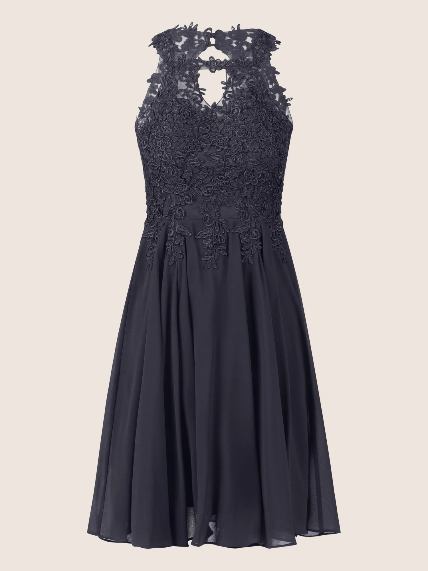 APART Cocktailkleid mit Cut-Out-Rücken | nachtblau - Image 4