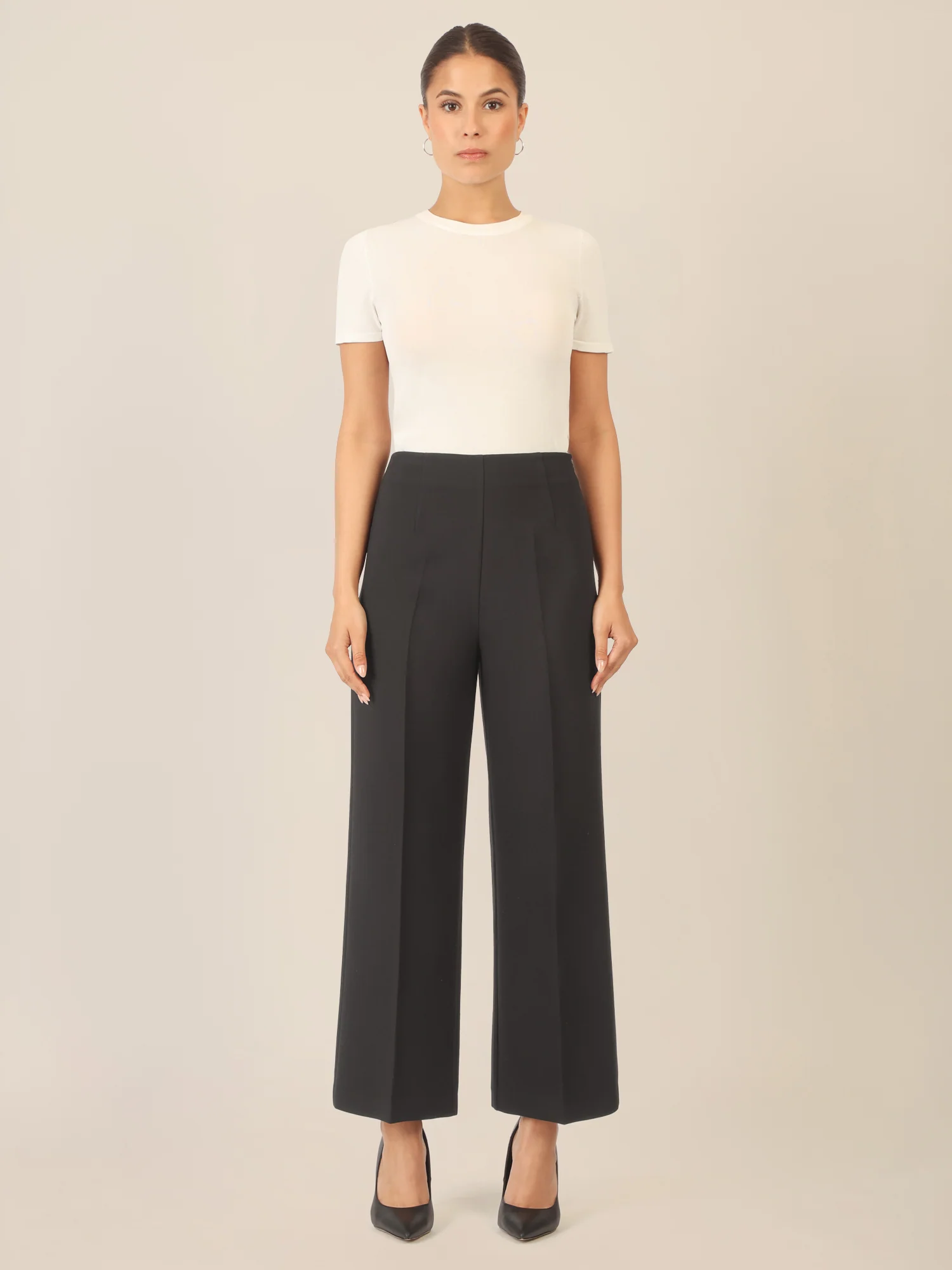 APART Culotte mit Bügelfalte | schwarz - Image 6