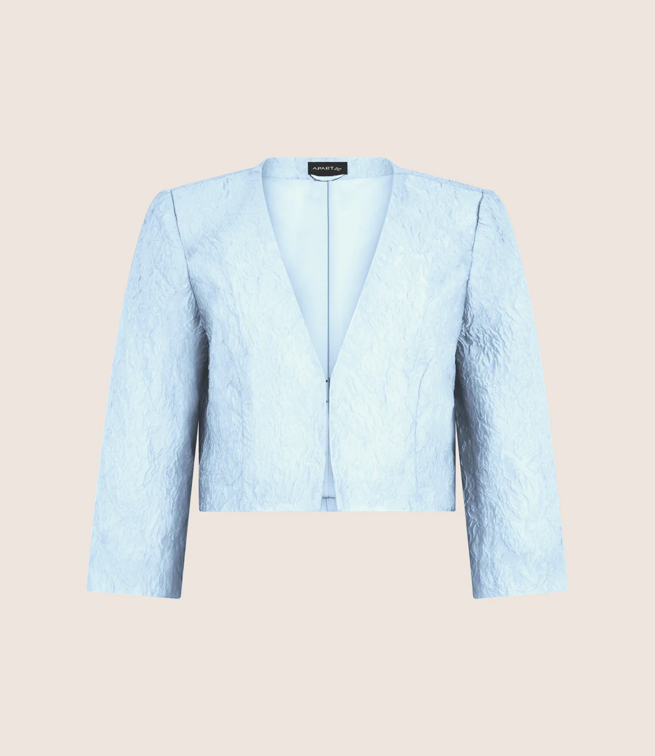 APART Eleganter Bolero mit Hakenverschluss | hellblau - Image 4