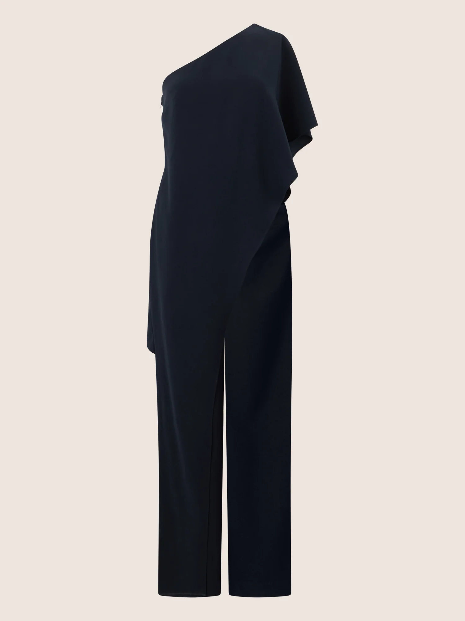 APART Eleganter One-Shoulder-Jumpsuit | nachtblau - Image 3