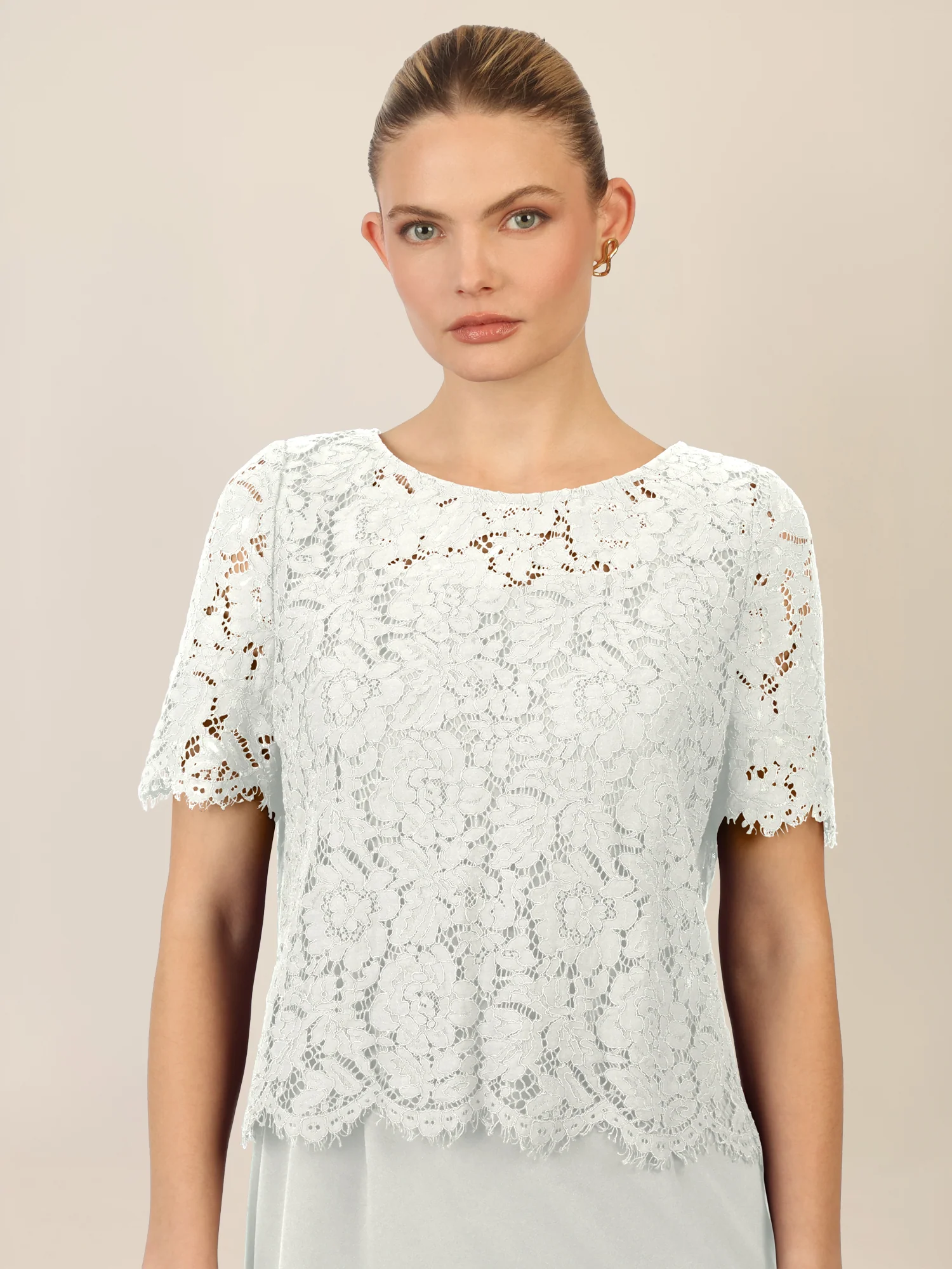 APART Etuikleid mit Spitzenjäckchen und mit Spitzenoberteil | creme - Image 5