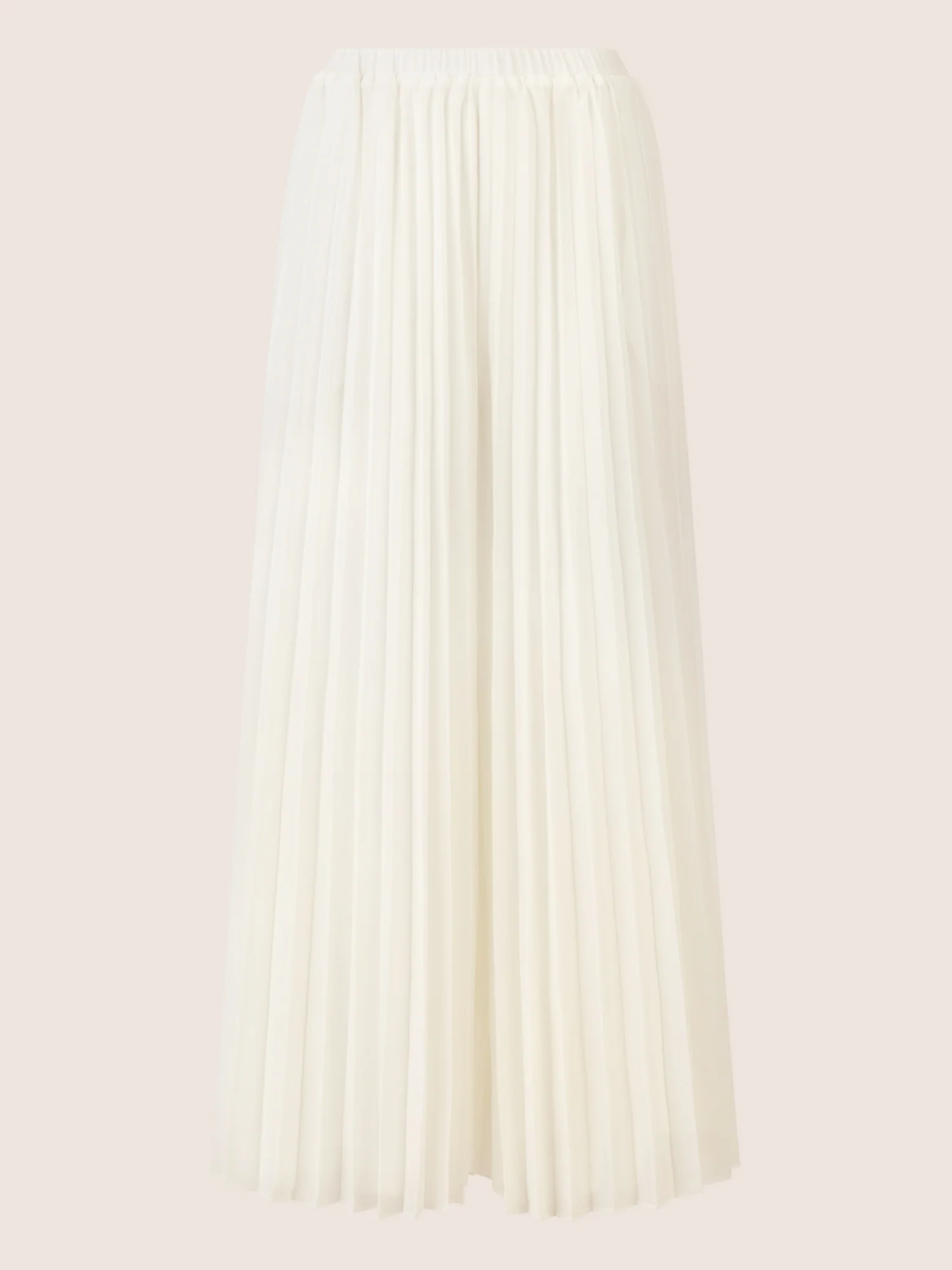 APART Plisseehose mit Gummizugbund | creme - Image 4