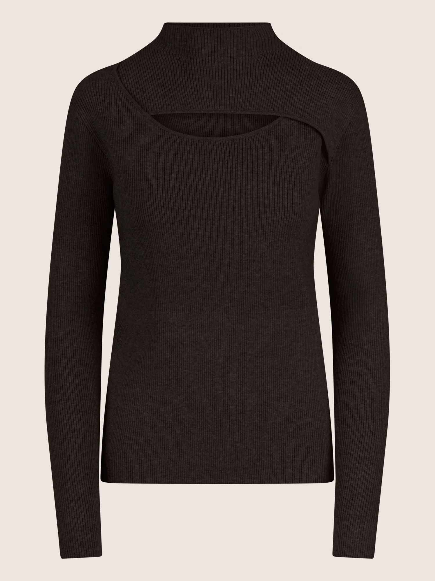 APART Pullover mit Cut-out-Detail | schwarz - Image 4