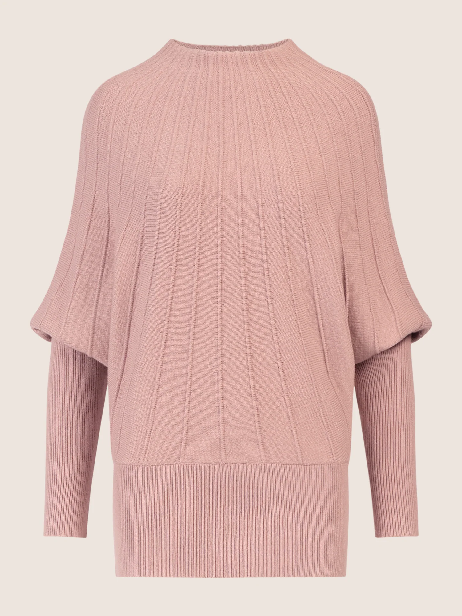 APART Pullover mit Fledermausärmeln | mauve - Image 4