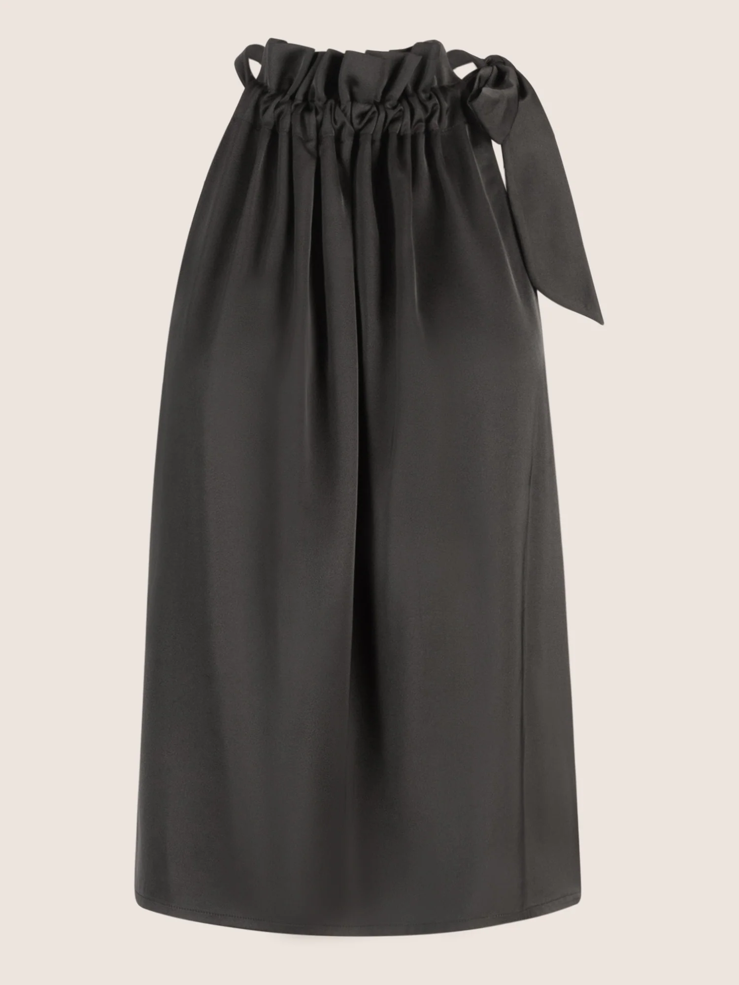 APART Satinblusentop aus einer mattglänzenden, elastischen Satin Ware | schwarz - Image 4