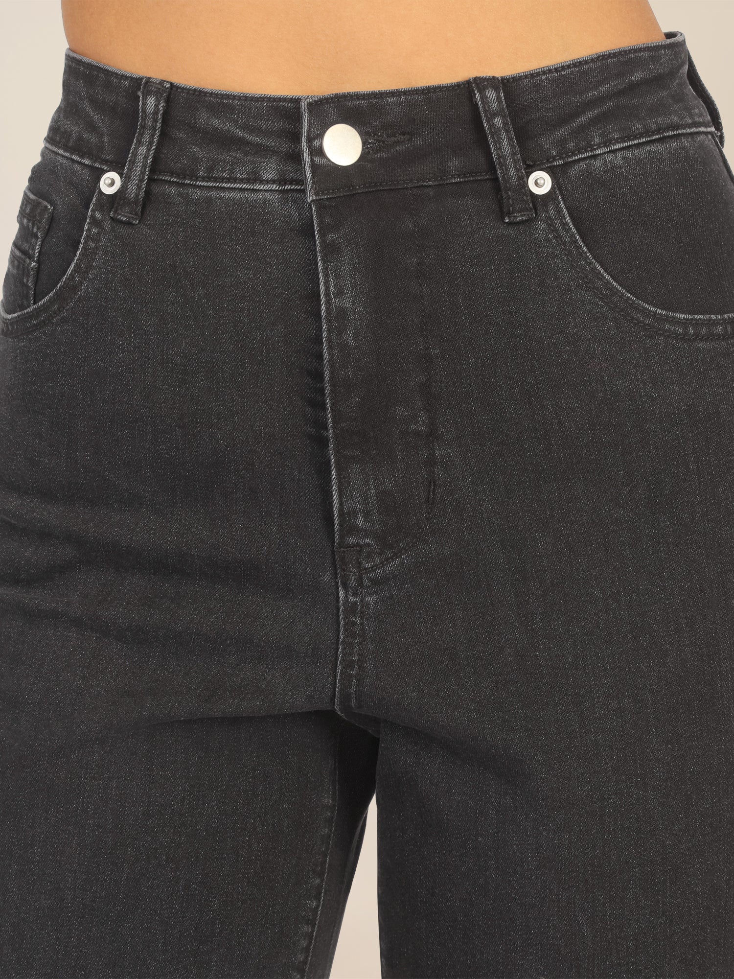 APART Weite Jeans mit geradem Bein | schwarz - Image 5