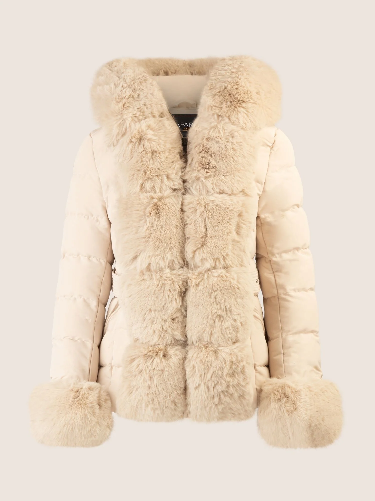 APART Winterjacke mit Reißverschluss für den perfekten Winter-Look | beige - Image 4