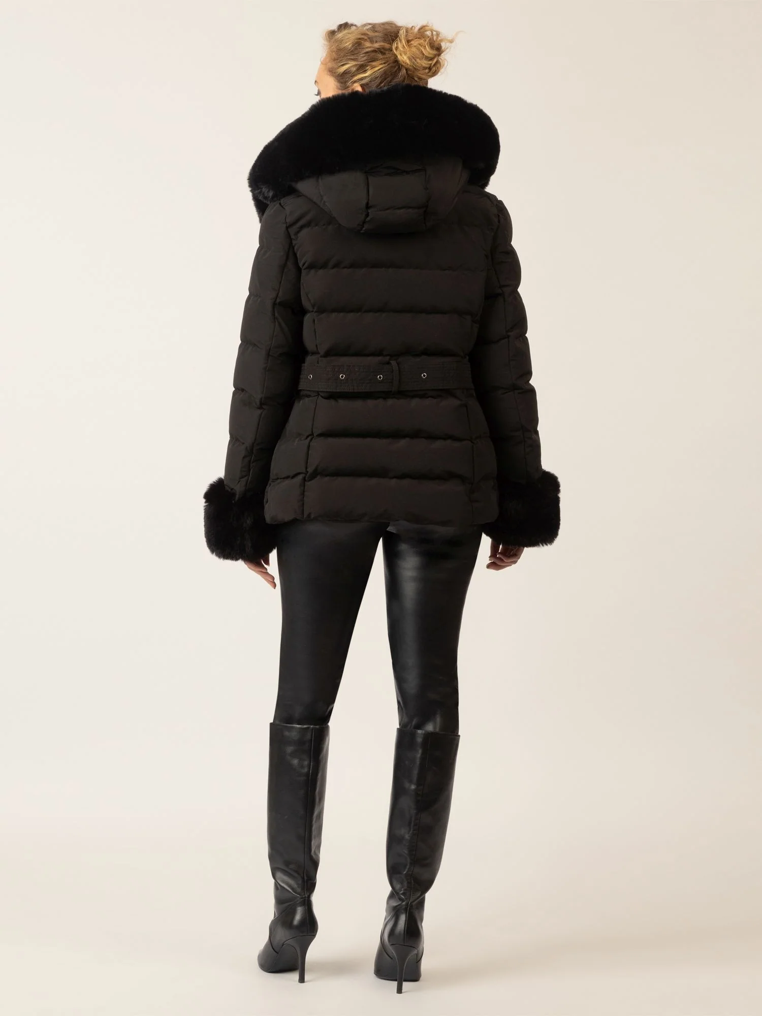 APART Winterjacke mit Reißverschluss für den perfekten Winter-Look | schwarz - Image 3