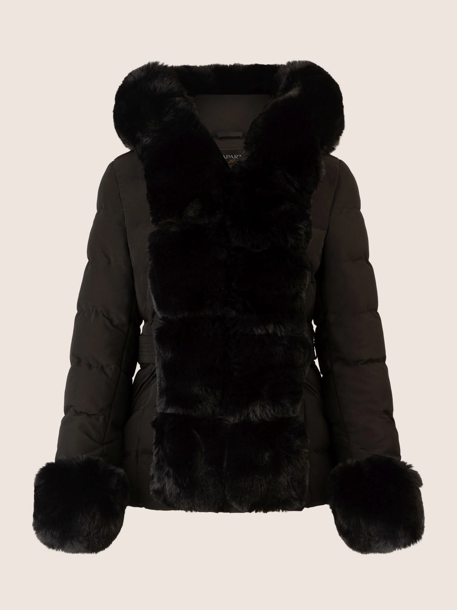 APART Winterjacke mit Reißverschluss für den perfekten Winter-Look | schwarz - Image 5
