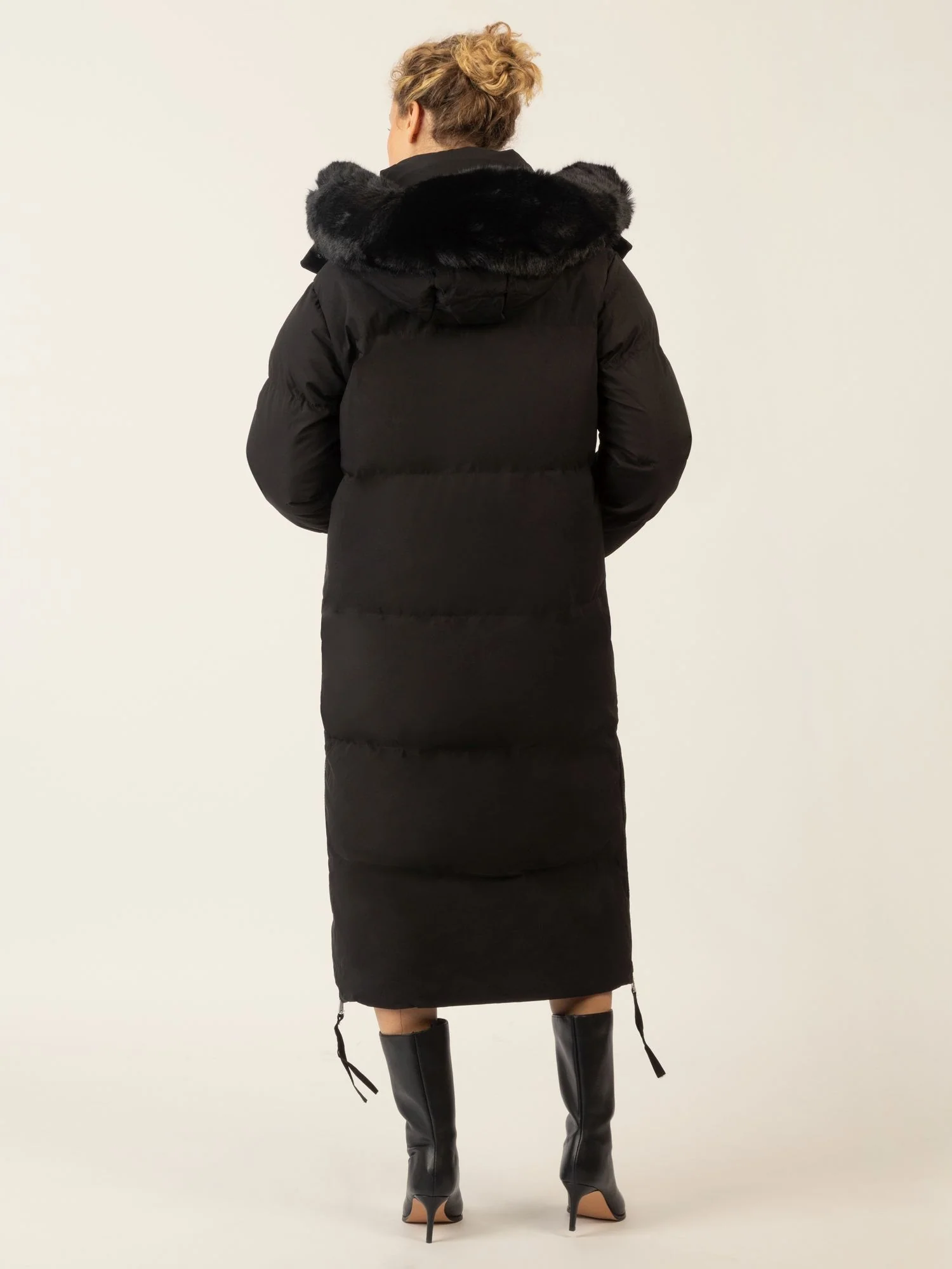 APART Winterjacke mit Reißverschluss für kalte Tage mit Komfort und Stil | schwarz - Image 2