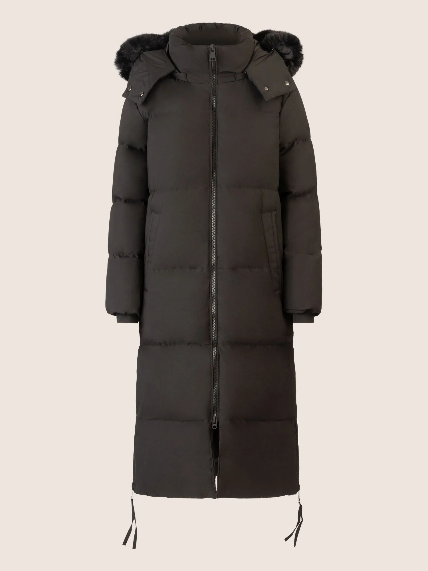 APART Winterjacke mit Reißverschluss für kalte Tage mit Komfort und Stil | schwarz - Image 4