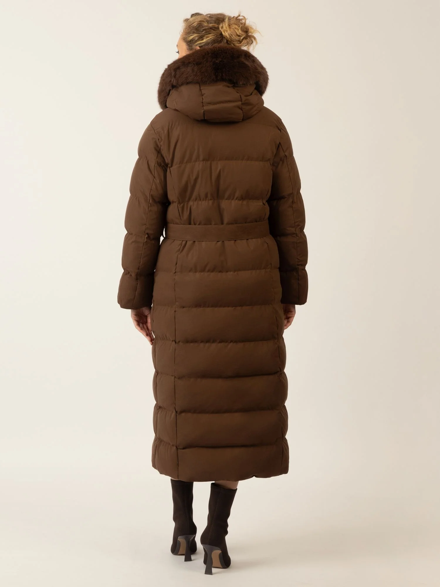APART Winterjacke mit Reißverschluss für maximalen Schutz im Winter | braun - Image 2