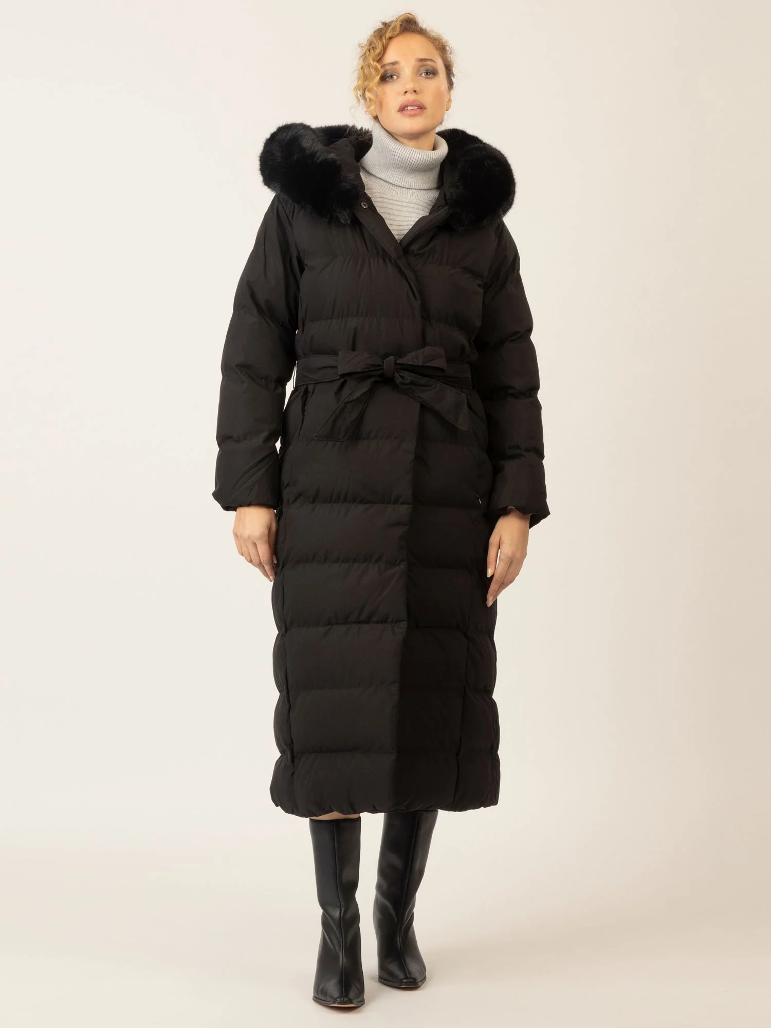 APART Winterjacke mit Reißverschluss für maximalen Schutz im Winter | schwarz - Image 5