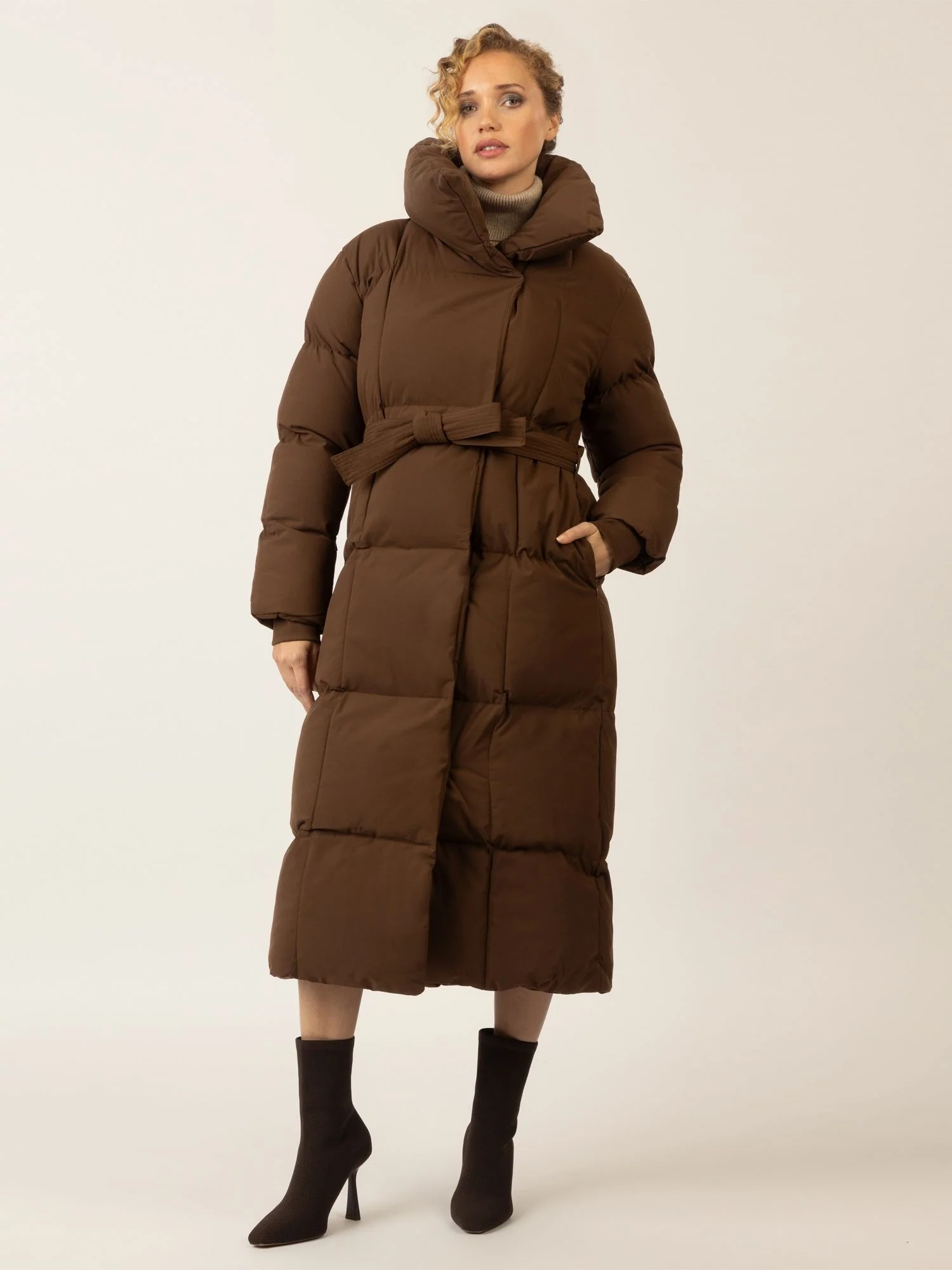 APART Winterjacke mit Reißverschluss für stilvollen Schutz an kühlen Tagen | braun - Image 5