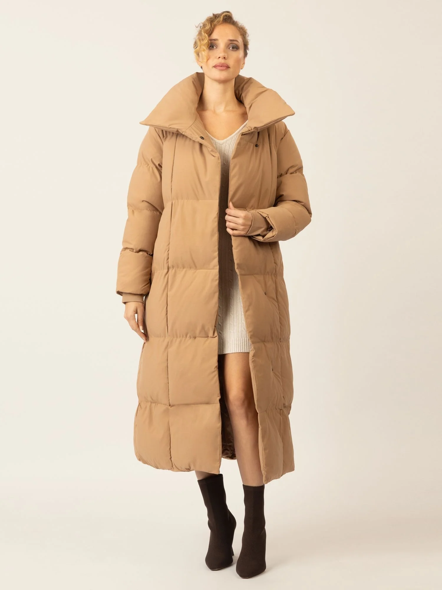 APART Winterjacke mit Reißverschluss für stilvollen Schutz an kühlen Tagen | camel - Image 6