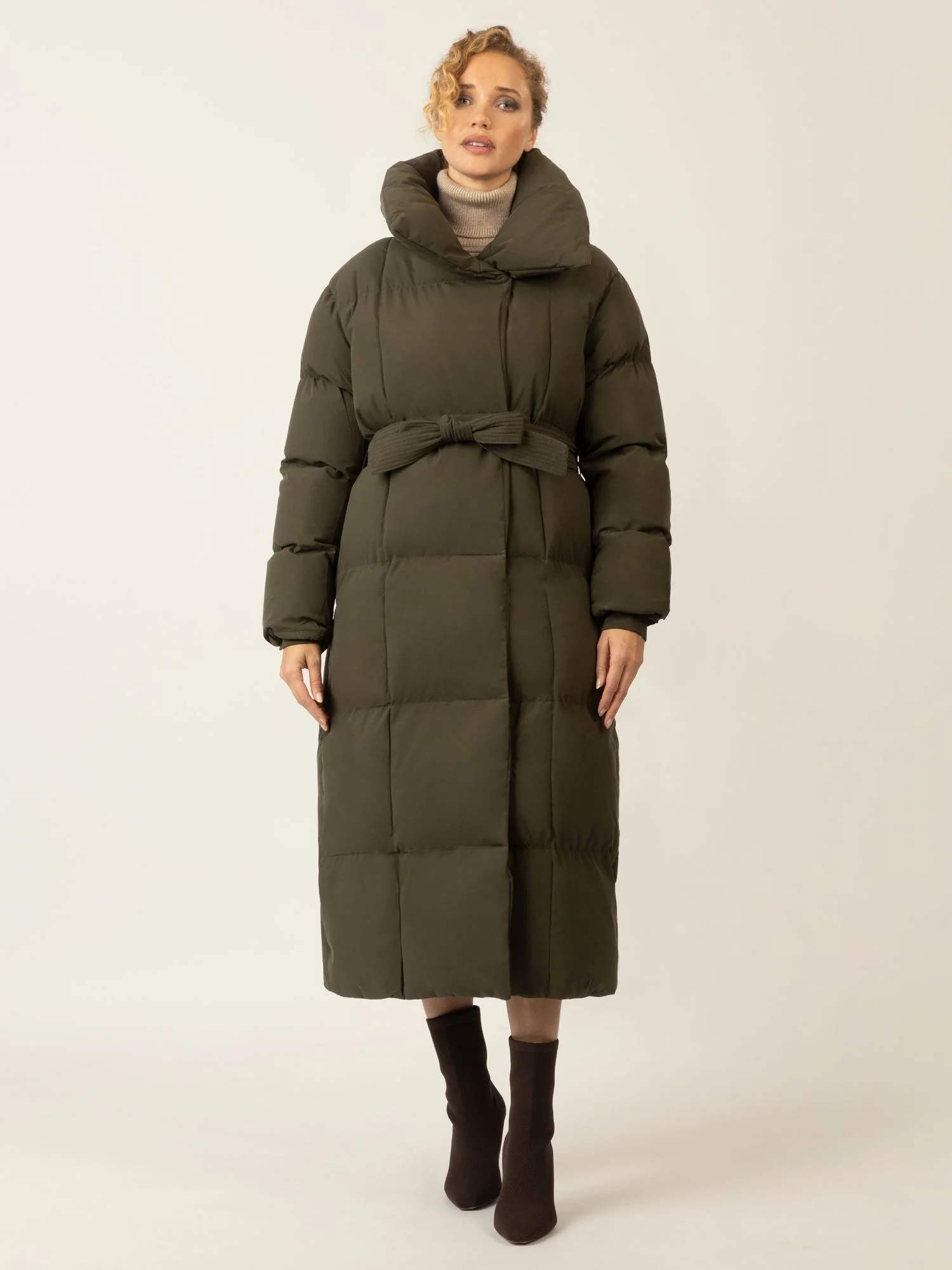 APART Winterjacke mit Reißverschluss für stilvollen Schutz an kühlen Tagen | grün - Image 5