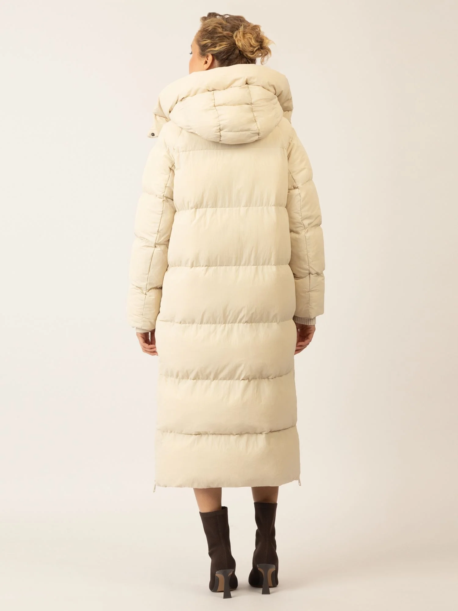 APART Winterjacke mit Reißverschluss für warmen Komfort im Winter | beige - Image 2