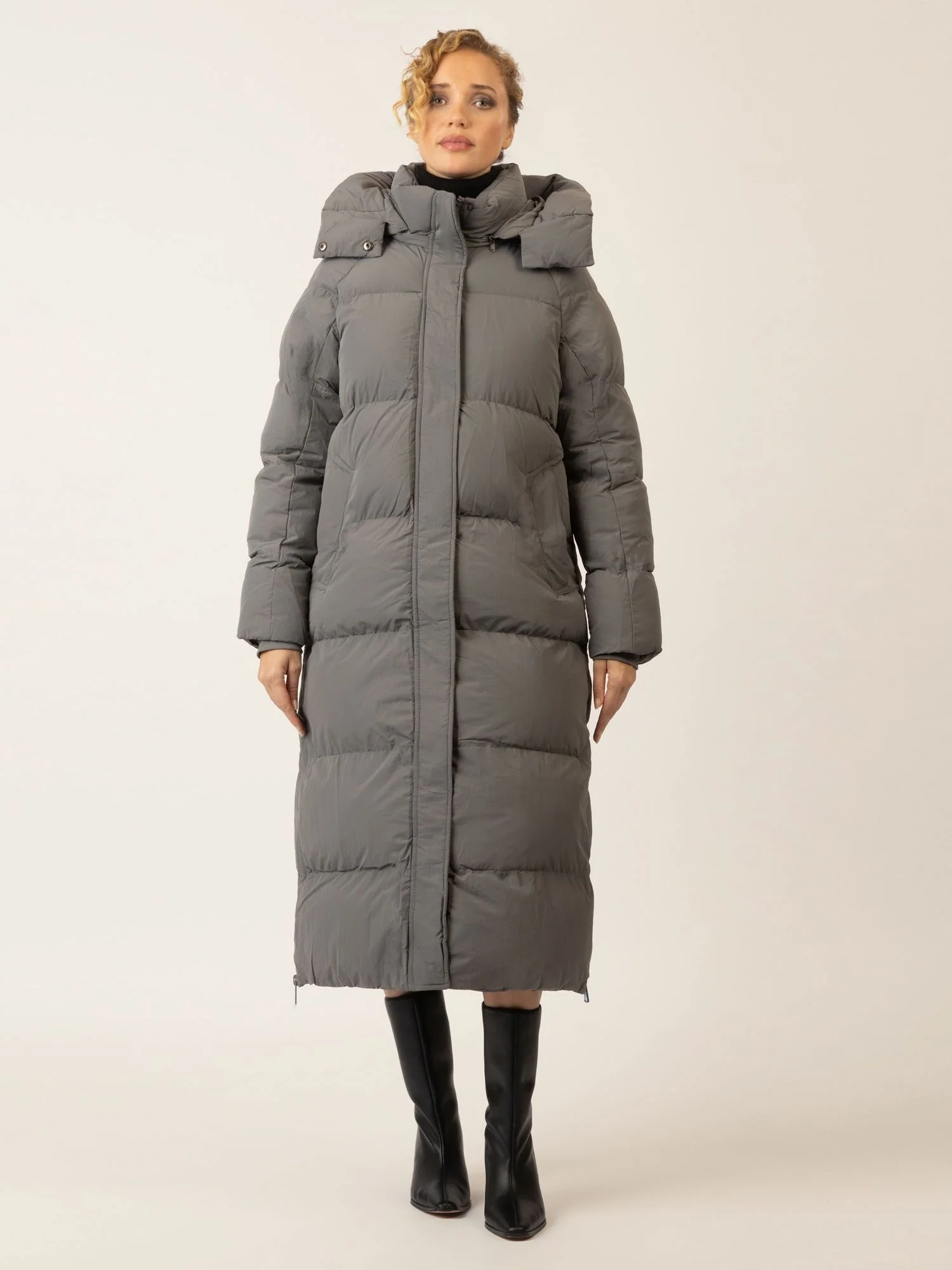 APART Winterjacke mit Reißverschluss für warmen Komfort im Winter | charcoal - Image 5