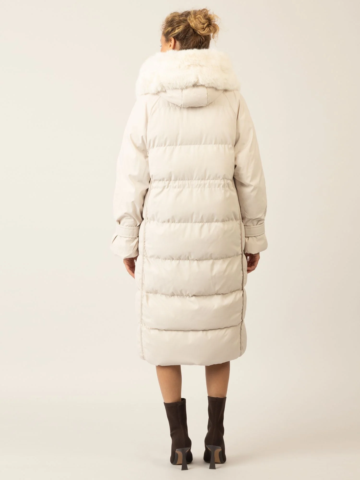 APART Winterjacke mit Reißverschluss für warmen und stilvollen Komfort | beige - Image 2