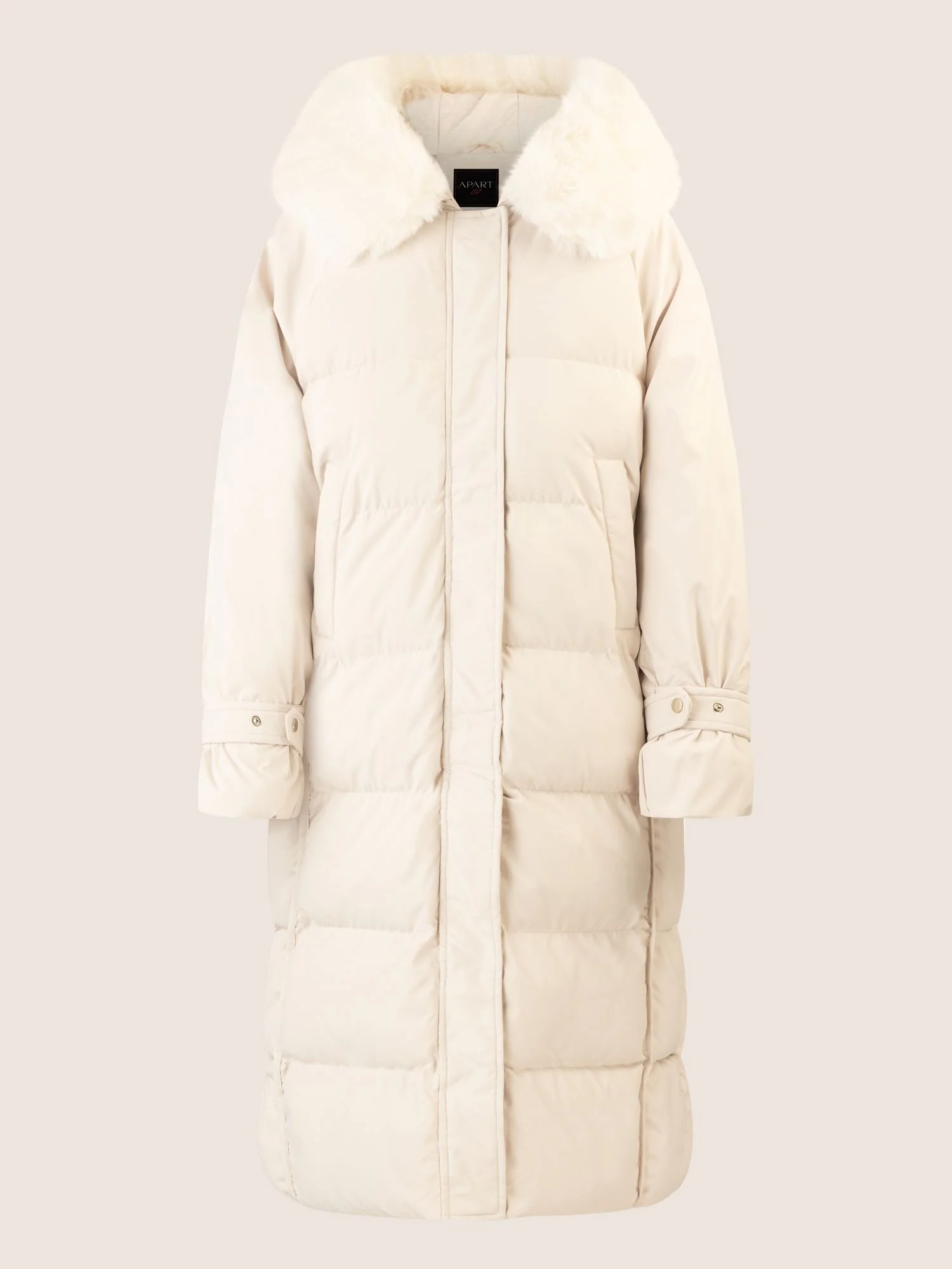 APART Winterjacke mit Reißverschluss für warmen und stilvollen Komfort | beige - Image 4