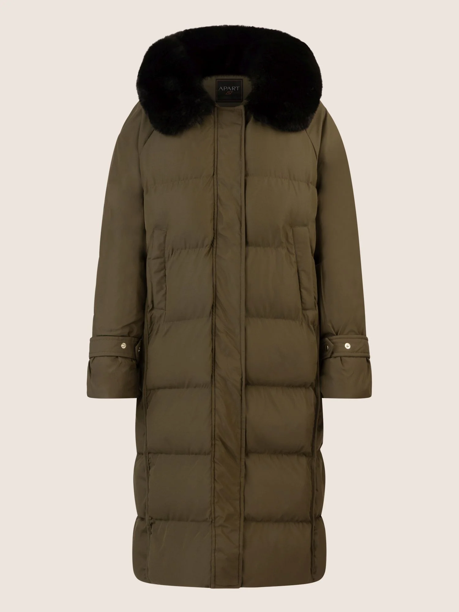 APART Winterjacke mit Reißverschluss für warmen und stilvollen Komfort | grün - Image 4
